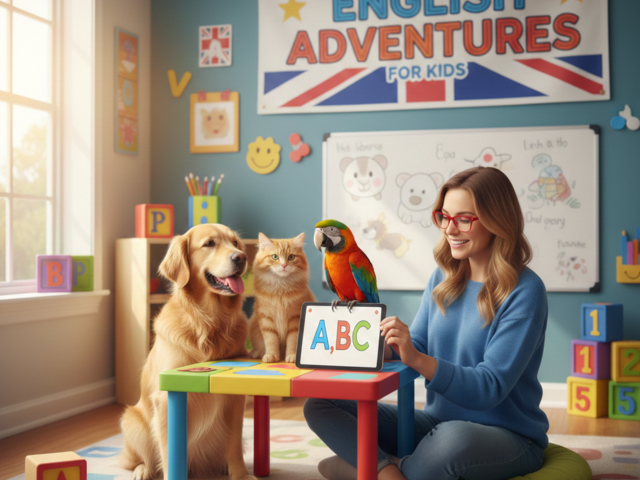 Дивовижна подорож у світ англійської для дітей та підлітків