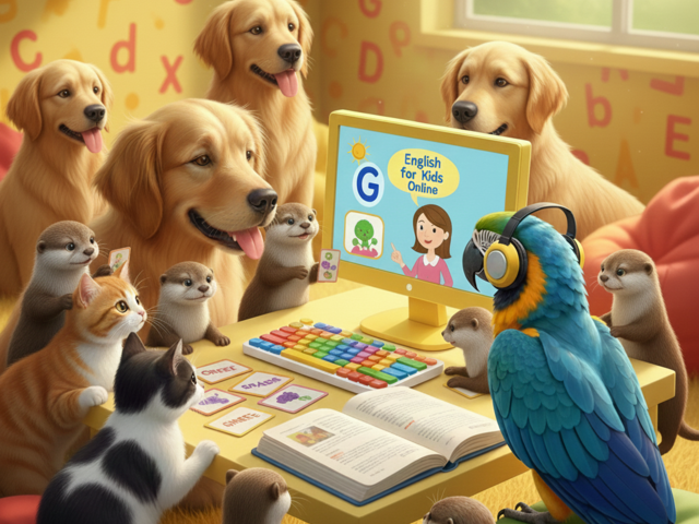 Спеціалізована англійська мова для дітей дошкільного віку онлайн